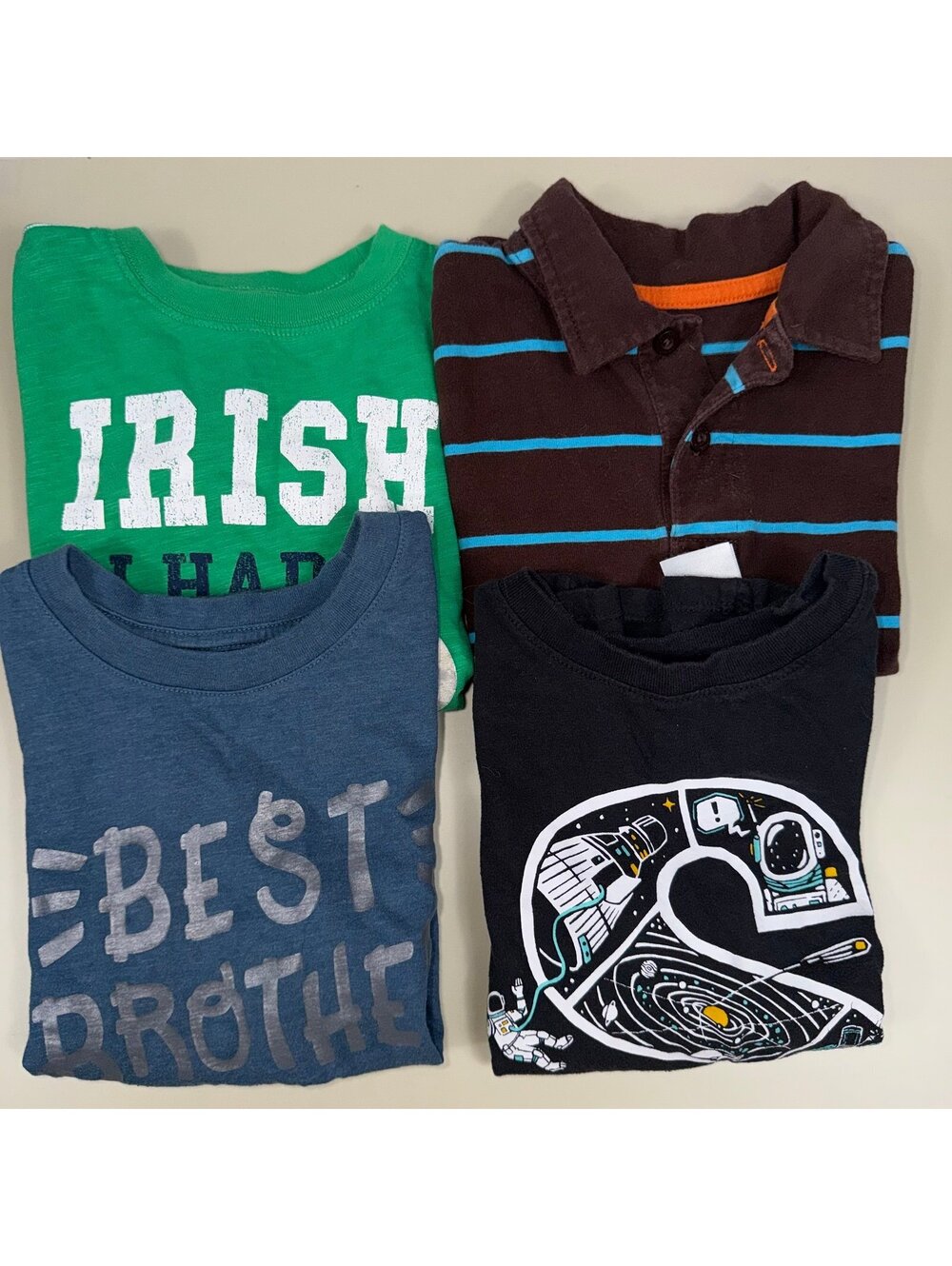 Boys 5T Mixed Shirt Lot | Carter’s, Cat & Jack & Old Navy | 4 Pieces